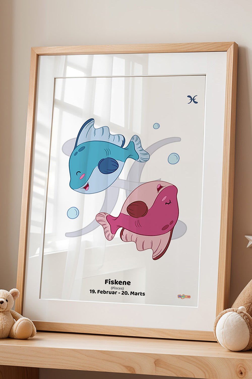 Fiskene (19. februar - 20. marts) Stjernetegn