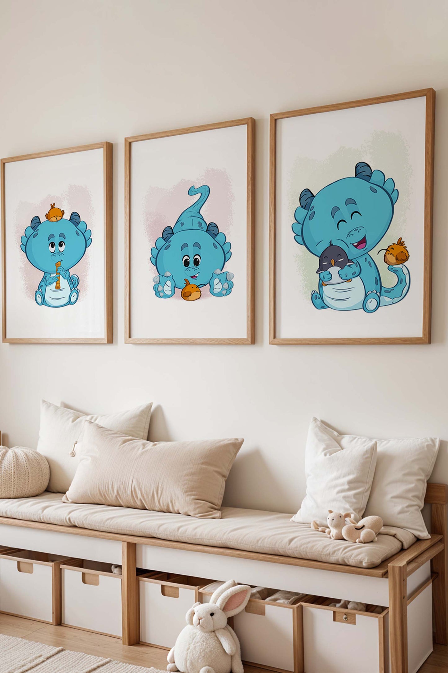 Dragen & Fuglen samlet pakke (9 stk)